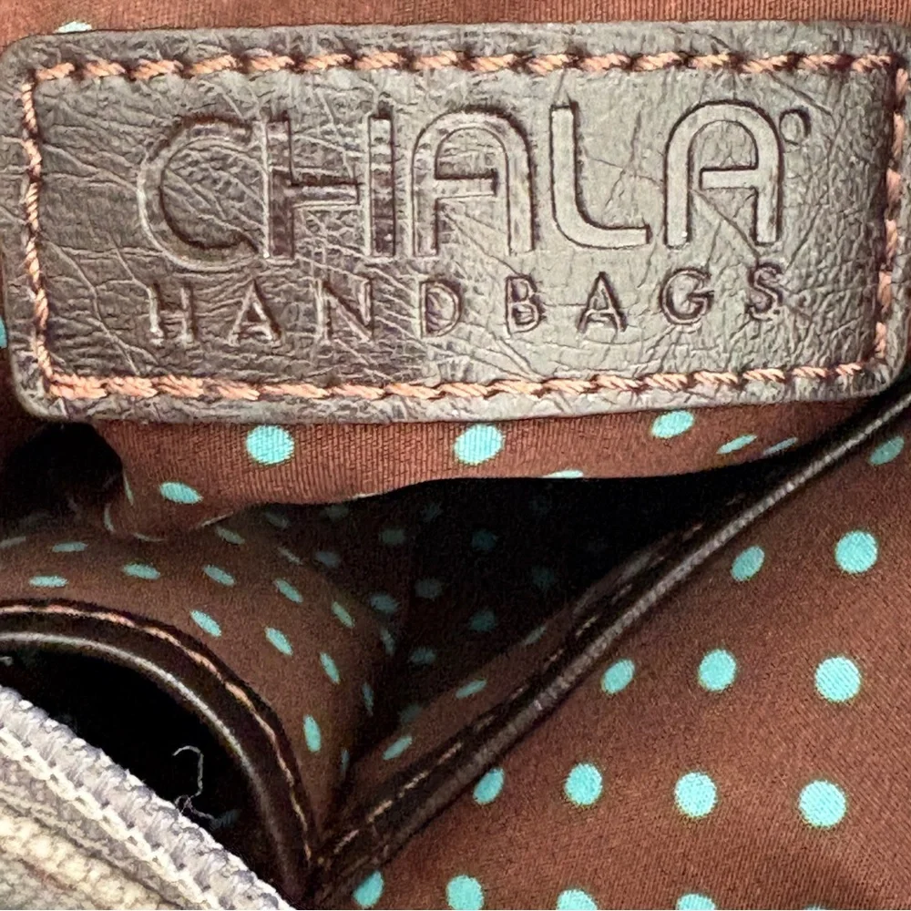 Chala Horse Design Crossbody Bag Derby Gray purse - Picture 11 of 16